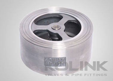 Wafer Type Lift Check Valve ステンレス鋼 単板垂直流量