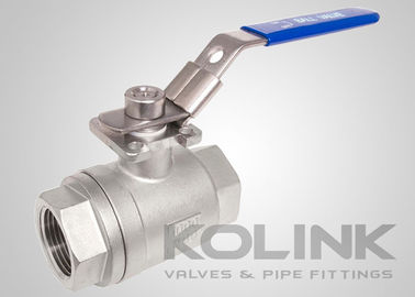 2 パーツ ボールバルブ BSPT NPT 1000PSI フルボア CF8 CF8M ステンレス