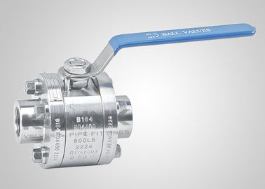 3pc 高圧ボールバルブ 鍛造鋼 3000 Psi ソケット 溶接