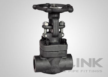 鋳造鋼門バルブ 螺紋結末 NPT 固形クイーン 800-1500級