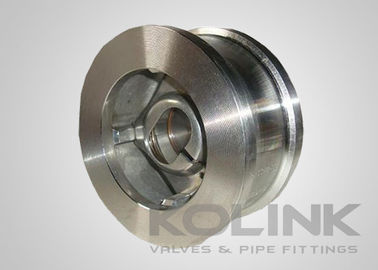Wafer Type Lift Check Valve ステンレス鋼 単板垂直流量