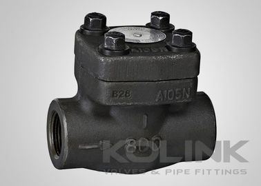 鋳造鋼のピストンチェックバルブ,ボルト付きカバー,NPT BSPT,ソケット溶接端