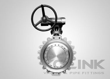 トリプル偏心ラグ付きバタフライバルブ メタルシート DN50-DN1200