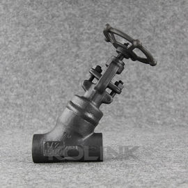 鍛鋼 Y型グローブバルブ ソケット溶接 クラス150-2500